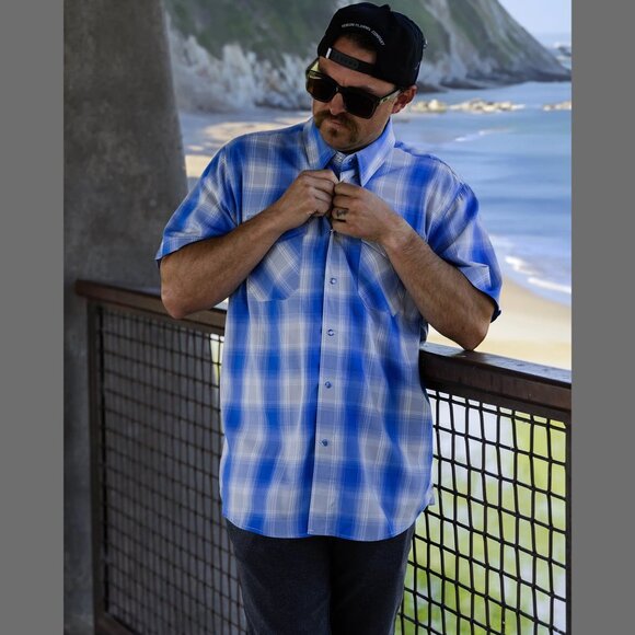 DIXXON FLANNEL - PIERSIDE Bamboo Shirt SS - Men's 2XL - Picture 2 of 9